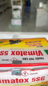 Vimatox5SG-Vipesco-Hộp 20 Gói 10gam-Cớm Sinh Học-Phun Trị Sâu Ăn Lá Và Nhện Đỏ/Hoa Kiểng Và Cây Xanh Đô Thị-Mát Bông Và Hoa-An Toàn