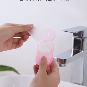 MORETHAN1 20pcs Paper Soap Confetti Slide Flakes Disposable Soap Paper Hand Cleaner Fragrance Mini Color Soap Paper