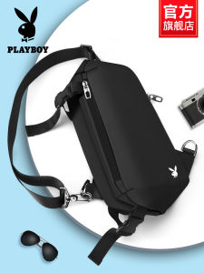 Playboy Messenger Bag Mens Chest Bag 2024 New Arrival Fashion Large Capacity Sports Shoulder Bag Waist Pack Backpack Tide