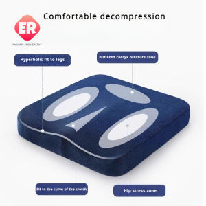 【ER】tập thể dục eo bảo vệ hỗ trợ pad hộ gia đình thể thao eo bảo vệ bộ nhớ bọt hỗ trợ pad đệm bảo vệ hông Ghế xe hỗ trợ Mat