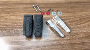 Combo Bộ gác chân TB-take- gắn cho xe wave xeFuture