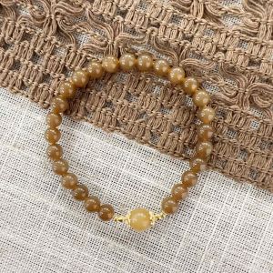Sugar Hetian Jade Bracelet 糖玉和田玉手串