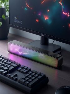 WOMINGTE | Desktop RGB Wireless/Wired Speaker Bar