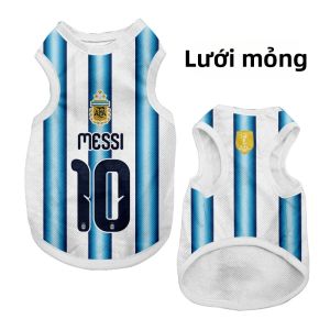 Áo Choàng Chống Rụng Lông Mascot Argentina Messi Fans