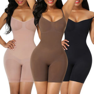Kardashian Same Style Fashion Jumpsuit Skims Corset Belly Contracting and Close-Fitting Adjustable Plus Size One-Piece Boxers