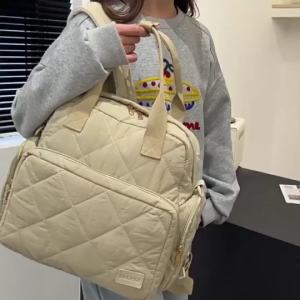 Mom Bag Multi Compartment Backpack Diaper Bag for Women Splashproof Travel Bag Lightweight Shoulder Bags