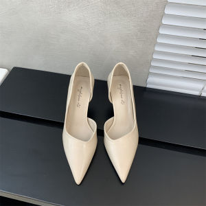 Elegant Pointed Toe Pumps Not Tiring To Wear  Side Cutouts