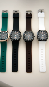 REBIRTH Jam Tangan Wanita Elegan Mode Kasual Penunjuk Persegi Dial Tali Silikon Jam Tangan Cewek COD