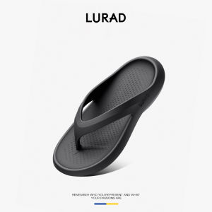 Luladi Mens EVA Summer Anti-slip Breathable Flip Flops Thick Bottom Beach Shoes Casual Slip-On Sandals for Outdoor Wear