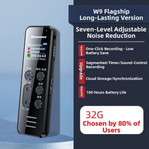 Newman W9 Professional HD Noise Reduction Lawyer Dictaphone Portable Text Conversion Long Battery Life 461 Features