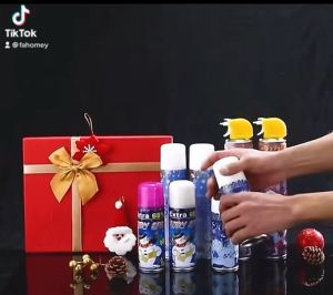 สเปรย์หิมะ/สเปรย์งานปาร์ตี้ 100%  แบบละลาย พร้อมส่งจากไทย