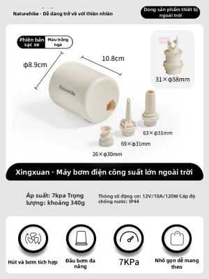 NatureHike | Bơm Hơi Điện Động Lực Cao