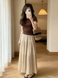 BIFEIMENG | Bộ Đồ Mới Mùa Hè Thời Trang Dành Cho Người Trung Niên Gọn Gàng