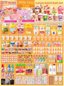 Creative DIY Mini Bubble Tea Set Kids Craft Kit