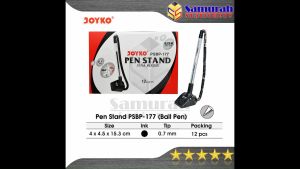 Ball Pen Stand Joyko PSBP-177 / Pulpen Meja PSBP 177 0.7 mm / Ballpen / Pulpen Tali Kantor