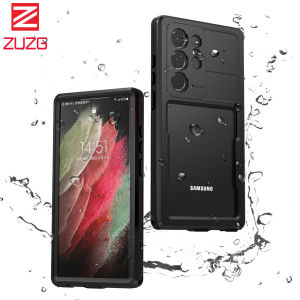 ZUZG For Samsung S24 Ultra S24 Plus S23 Ultra 2023 Waterproof Case S24 S23 IP68 Seal 360 Underwater Protect Shockproof Cover Samsung Galaxy S23 Plus with Magsafe