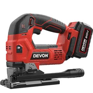 Devon | 20V Li-ion Cordless Curved Jigsaw Multi-function Cutting Saw