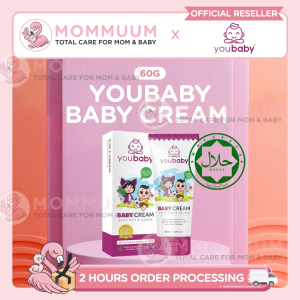YOUBABY Baby Cream – Gentle Organic Fragrance-Free for Sensitive Skin