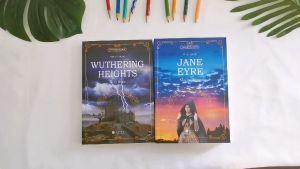 Jane Eyre / Wuthering Heights Famous English Book Original Novel Literature Fairy Tale Story Book Reading Classic Romance Story Books Reading Book Gifts
