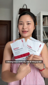 |Quà 550K| Mặt Nạ Phục Hồi EVIRALAB NAD+ Hộp 10x23g Cấp Ẩm Dưỡng Sáng Cho Nữ Văn Phòng Da Khô Nhạy Cảm