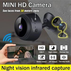 MINI cctv camera 1080P HD Infrared Security Camera Mobile hidden camera connect to phone mini hidden camera
