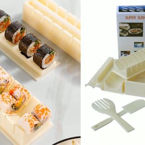 แม่พิมพ์กดข้าว ทำอาหารญี่ปุ่นในบ้าน ทำความสะอาดง่าย ใช้ง่าย ซูชิรูปหัวใจ วัสดุคุณภาพสูง