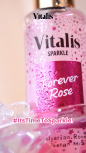 FUFUMISE | VITALIS EDP Sparkle Rose 100 ML | Parfum wanita | Long Lasting