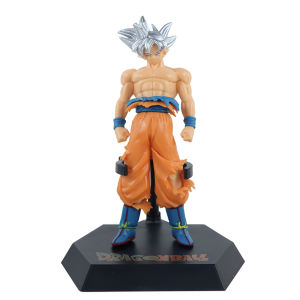 Bandai | 17-18CM Dragon Ball Z Ultra Instinct Goku Rosé Goku Black Gogeta Broly Vegeta PVC Action Figure Home Decor Gift