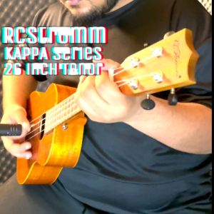 UKULELE KAPPA Series 26 inch Tenor Ukulele with Pickup / EQ - Sapele Wood (RCStromm / Gamma / Chelldee / UK-26-30M-EQ) | Pick Up | Plug In | Semi Ukulele | Ukulele Electric | 4 Strings FREE BAG - Lazada