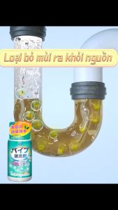 Dung dịch khử mùi cống khử mùi nhà vệ sinh bồn cầu nhà tắm công nghệ phân giải lên men 500ml MEHOM- KMC02