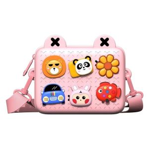 SILICONE EVA KIDS SATCHEL CROSSBODY BAG