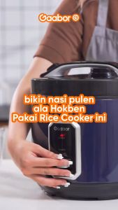 Gaabor Rice Cooker Magic Com 22L Serbaguna Anti Lengket Penghangat Nasi / RC50M-BE01A-Kapasitas maksimal 5L