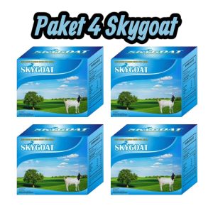 Skygoat 4 BOX Sky goat Susu Kambing Etawa Rasa Original/ SUSU KAMBING PREMIUM DEAMOND 3 box