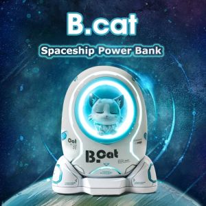 Space Capsule Night Light Power Bank 10000mAh Fast Portable Charger For Xiaomi Night Light Mobile External Battery