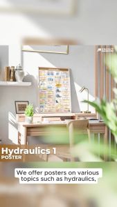Hydraulics 1 Poster - Civil Engineering Poster - B3 Size