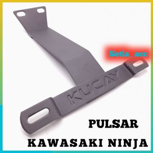 Kucay Ninja Kawasaki Pulsar Dudukan Plat No Nomor Kawasaki Pulsar Nopol Ninja Original Kucay