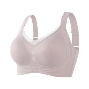 Miiow | Wireless Seamless Womens Bra Gather Small Breasts Make Large Lift Subcutaneous Fat Prevent Sagging Thin Large Size Underwear