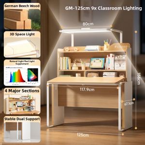 EYESPRO | Height Adjustable Children Study Desk and Chair Set