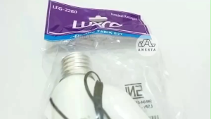 Fitting Lampu 2 Cabang Tempat Lampu Cabang Tali Tarik