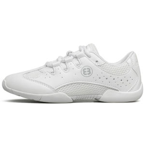 BAXINIER Girls Cheer Shoes White Cheerleading Dance Sneakers for Women Youth ShoolAthletic Training Tennis Shoes Walking Shoes