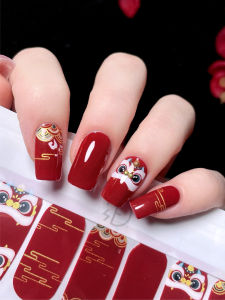 Waterproof Long-lasting Christmas New Year Limited Edition Asap Nail Art Stickers Gentle Color Series from Mainland China