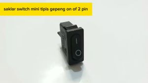 Saklar Switch 2 Pin Mini Gepeng On Off 2Pin Switch CS40