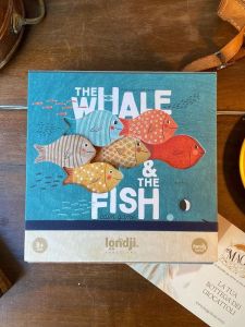 Londji Whales And Little Fishes Puzzle Game Tabletop Game Imaginative Play Educational Toy for Children Aged 3 And above