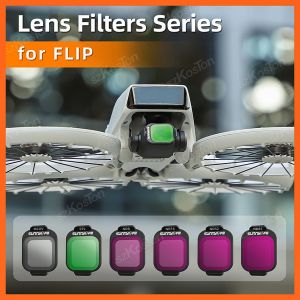 ชุดตัวกรองสำหรับเลนส์ DJI Flip CPL ND8ยูวี ND32 ND16 ND64พลิกฟิลเตอร์กล้องถ่ายรูปน้ำหนักเบา Fliter สำหรับ DJI Flip Accessories