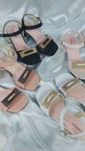 Kevin Mode - REI Sandal Wanita Hak tahu 3CM -Terbaru