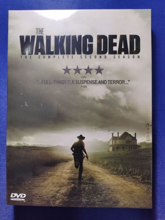 DVD **แท้** : The Walking Dead: Season 2 (DVD Boxset 4 Disc)// มีเสียง ...