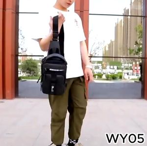 Tas Selempang Pria Waistbag Element Fashion WY05