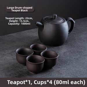 TEKANAI | Handmade Large Capacity Zisha Ceramic Teapot