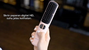 Yoole Hair Straightener BrushProfessional Salon Level 30 million Plasma Smooth and Anti-frizzHeating FastPortable Stylers