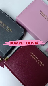 Dompet Wanita Olivia Mini Clutch Korean Fashion Pouch Wallet Wanita Keren
